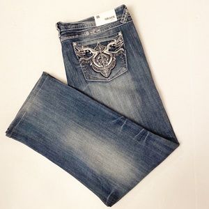 Grace in LA Jeans Embellished Plus Size 21